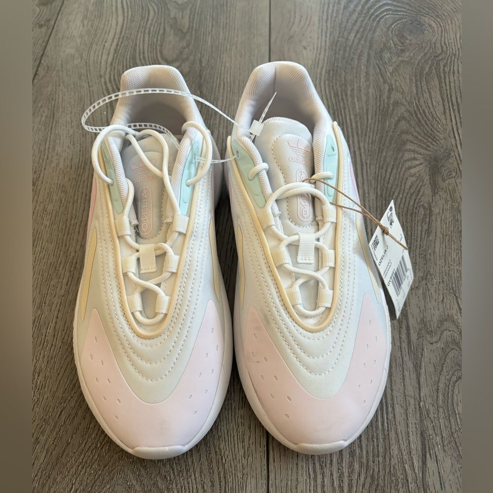 Adidas 2023 Ozelia J 'White Pastels' shoes very beautiful and comfortable